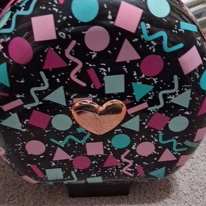 L.O.L. Surprise! Black Geometric Cosmetic Bag